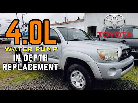 How to Replace the Water Pump on a 2016 Toyota 4Runner 4.0L (1GR-FE)