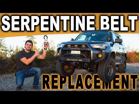 How to Replace the Serpentine Belt on a 2016 Toyota 4Runner (Step-by-Step Guide)