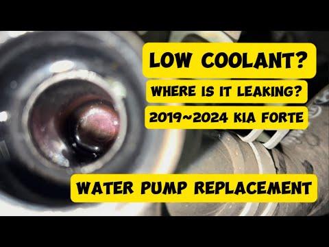 How to Replace the Water Pump on a 2021-2023 Kia Seltos (1.6T or 2.0L) (Engine: Inline 4 2.0L)