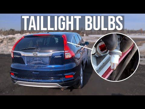 How to Replace Taillight Bulb - Honda CR-V (2012-2016)