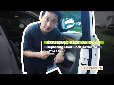 How to Replace the Front Door Lock Actuator (Latch) on a 2018-2021 Audi Q5 (Trim: Prestige | Engine: Inline 4 2.0L)