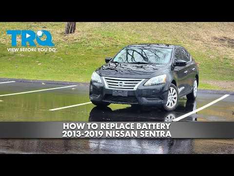 How to Replace the Battery in a 1982-2019 Nissan Sentra (Engine: Inline 4 1.8L)