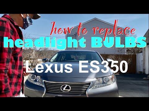 How to Replace Front Turn Signal Bulbs on a 2016 Lexus ES 350 (Step-by-Step)