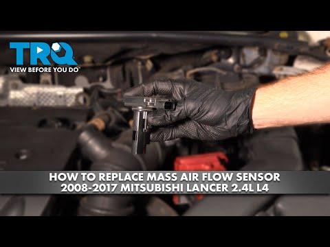 How to Replace the Mass Air Flow (MAF) Sensor on a 2004-2016 Mitsubishi Lancer (Engine: Inline 4 2.4L | Body: Sedan)