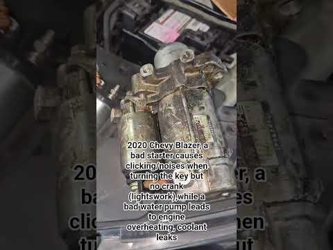 How to Replace the Starter Motor on a 2019-2024 Chevrolet Blazer (Step-by-Step Guide) (Trim: RS | Engine: V6 3.6L | Body: Sport Utility)
