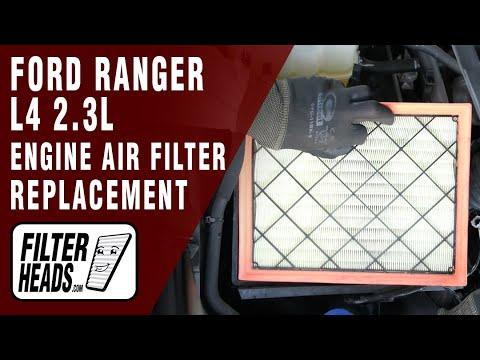 How to Replace the Engine Air Filter on a 2019-2025 Ford Ranger (Step-by-Step Guide) (Engine: Inline 4 2.3L)
