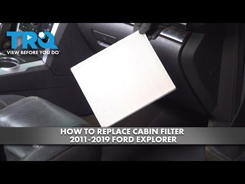 How to Replace Cabin Filter 2011-2019 Ford Explorer