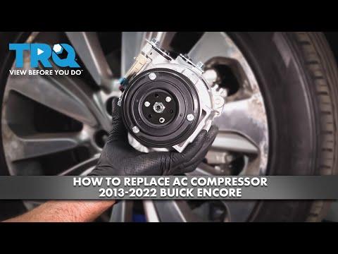 How to Replace the A/C Compressor on a 2016 Buick Envision (R-134a System)