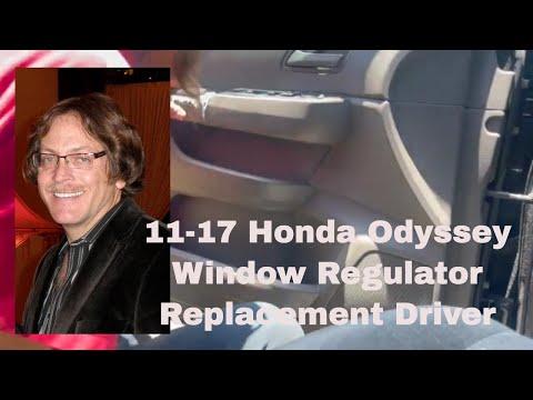 How to Replace the Front Window Regulator (With Motor) on a 2011-2017 Honda Odyssey