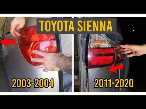 How to Replace Both Tail/Brake Light Bulbs on a 2000-2020 Toyota Sienna (Left & Right) (Trim: SE)