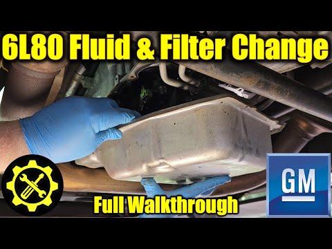 How to Change Transmission Fluid on a 2007-2021 GMC Sierra 1500 (Engine: V6 4.3L)