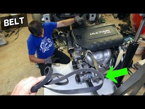 How to Replace the Serpentine Belt on a 2014-2023 Jeep Cherokee (Step-by-Step Guide) (Engine: Inline 4 2.4L)