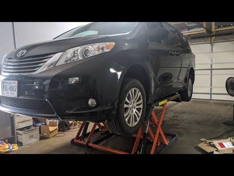 2018 Toyota sienna fronts pads and rotors