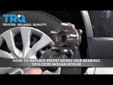 How to Replace the Front Wheel Hub Bearing on a 2014-2022 Nissan Rogue