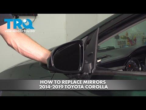 How to Replace the Side View Mirror on a 2014-2019 Toyota Corolla (Trim: S | Body: Sedan)