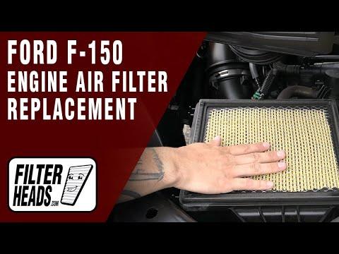 How to Replace Engine Air Filter 2018 Ford F-150 V6 3.5L | TA35642, AF2883