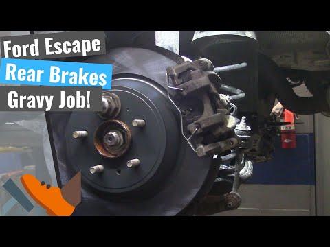 How to Replace Rear Brake Pads & Rotors on a 2020-2025 Ford Escape (EPB Service Mode)