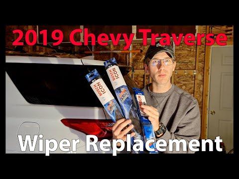 2019 Chevrolet Travers Wiper Blade Change