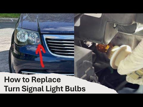 How to Replace Front Turn Signal Bulbs on a 2019-2020 Cadillac XT4