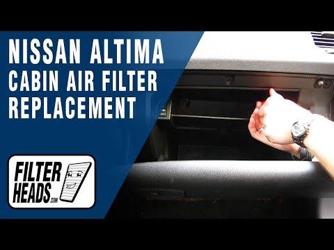 How to Replace Cabin Air Filter 2011 Nissan Altima | AQ1140