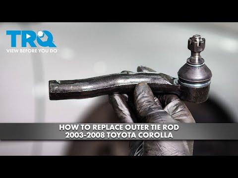 How to Replace the Outer Tie Rod End on a 2009 Toyota Corolla (Step-by-Step)