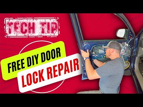 How to Replace the Front Door Lock Actuator on a 2005-2015 Toyota Tacoma