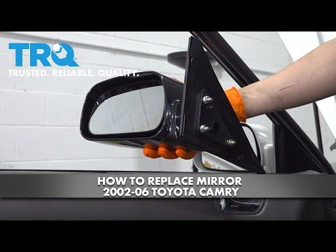 How to Replace Mirror 2002-06 Toyota Camry