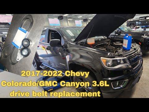 2017-2022 Chevy Colorado/GMC Canyon 3.6L drive belt replacement