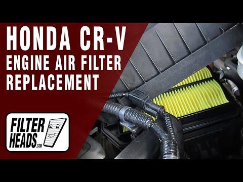 How to Replace Engine Air Filter 2007 Honda CR-V L4 2.4L | TA45780, AF4027