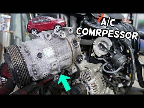 How to Replace the A/C Compressor on a 2014-2015 Hyundai Tucson (R-134a System) (Engine: Inline 4 2.4L)
