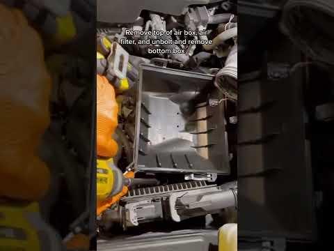 How to replace a starter on a 2019 Toyota Highlander with start/stop.