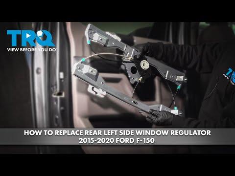 How to Replace Rear Left Side Window Regulator 2015-2020 Ford F-150