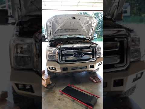 How to Replace the A/C Compressor on a 2011-2016 Ford F-250 Super Duty (R-134a) (Engine: V8 6.2L)