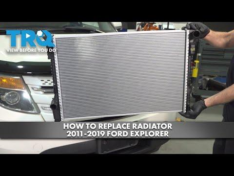 How to Replace Radiator 2011-2019 Ford Explorer
