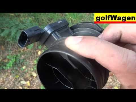VW Golf 7 mass air flow sensor change (G70) MAF sensor