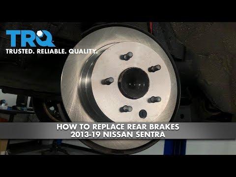 How to Replace Rear Brakes 2013-19 Nissan Sentra