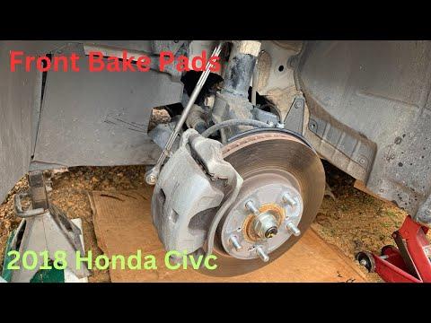 DIY/ Replacing Front Brake Pads 2018 Honda Civic