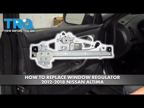 How to Replace the Front Window Regulator on a 2016 Nissan Altima (Driver or Passenger)