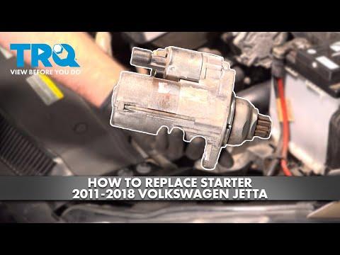 How to Replace Starter 2011-2018 Volkswagen Jetta