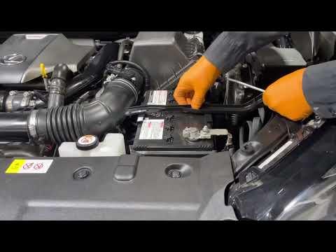 2015-2021 Lexus NX200t NX300 Battery Replacement Instructions