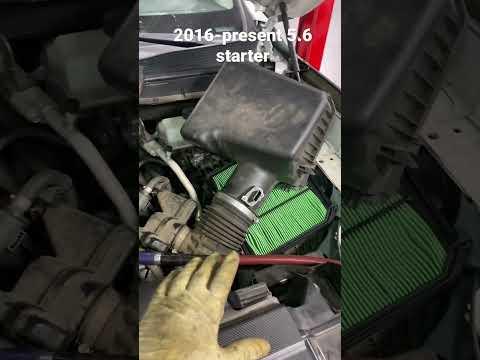 2016-present 5.6 NISSAN TITAN STARTER REPLACEMENT