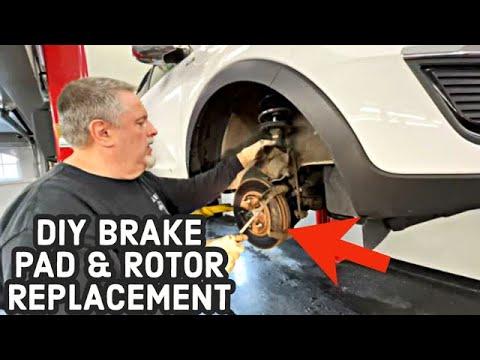 DIY 2011-2016 Kia Sportage Front Brake Pad and Rotor Replacement