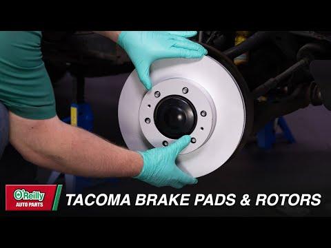 How To Change the Brake Pads and Rotors on a 2005 to 2015 Toyota Tacoma