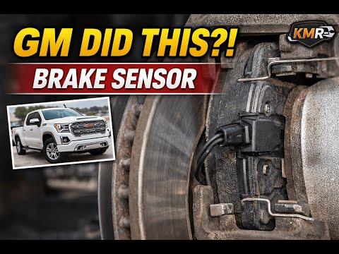 2019–2024 GMC Sierra Front Brake Pad Replacement (With Wear Sensor)