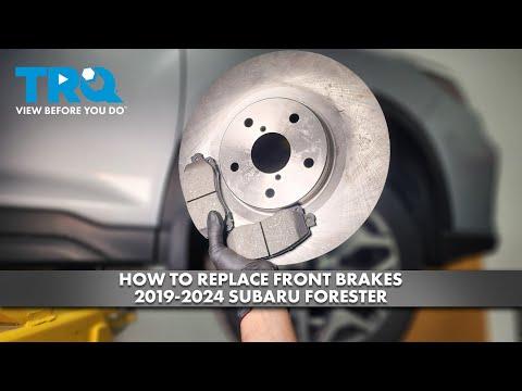 How to Replace Front Brake Pads on a 2019-2025 Subaru Forester (Trim: Limited | Engine: Flat 4 2.5L)