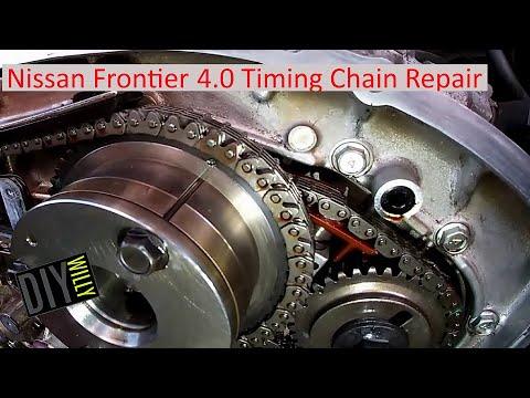 Nissan Frontier 4 0 Timing Chain Repair Part 1