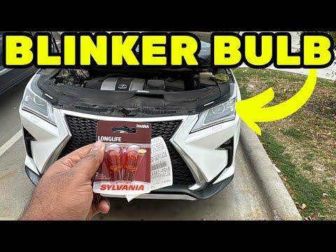DIY GUIDE: HOW TO REPLACE FRONT TURN SIGNAL BULB ON 2016 - 2020 LEXUS RX350