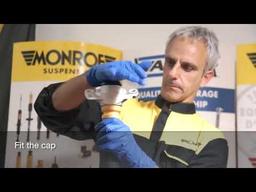 Replacing rear shock absorbers of an Audi Q3