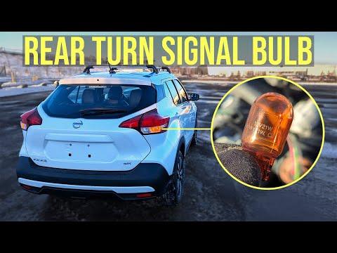 How to Replace Rear Turn Signal Bulb - Nissan Kicks (2018-2020)