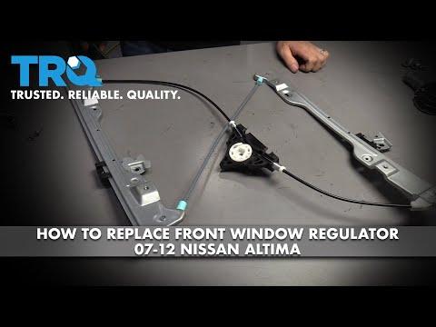 How to Replace Front Window Regulator 07-12 Nissan Altima